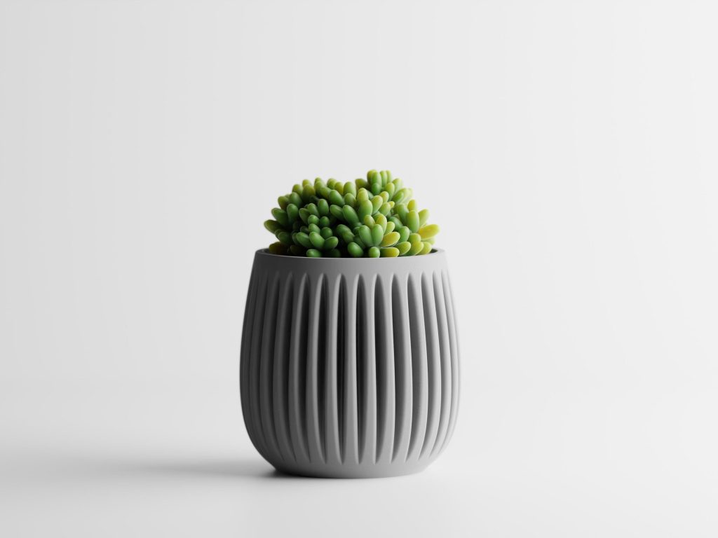 Columna Fluted Planter – 4" – product image