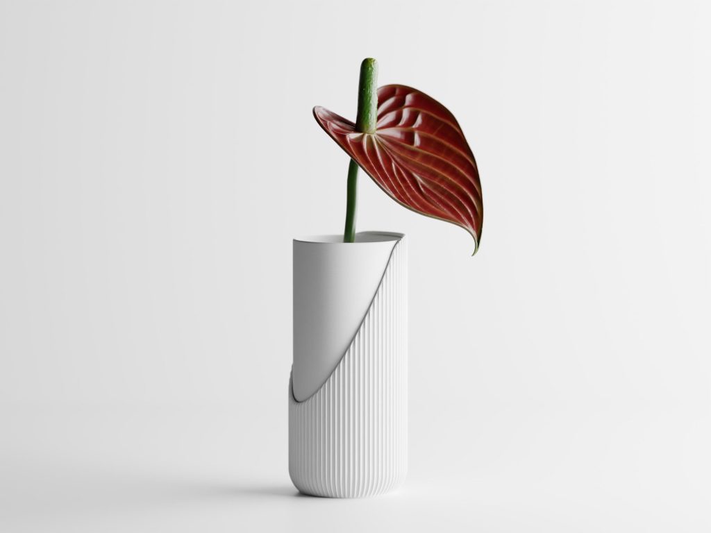 Encastra Layered Vase – 8.3" – product image