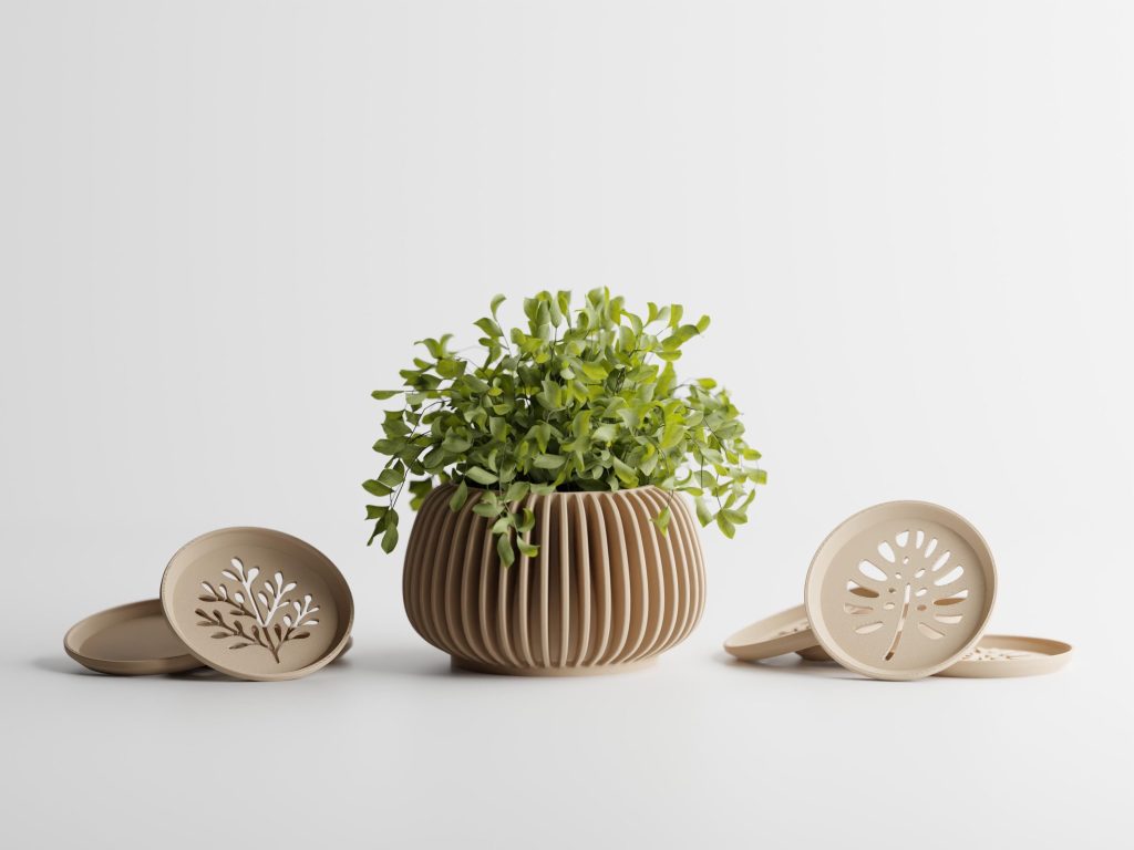 Verdanova Twist-Drain Planter – 4" – product image