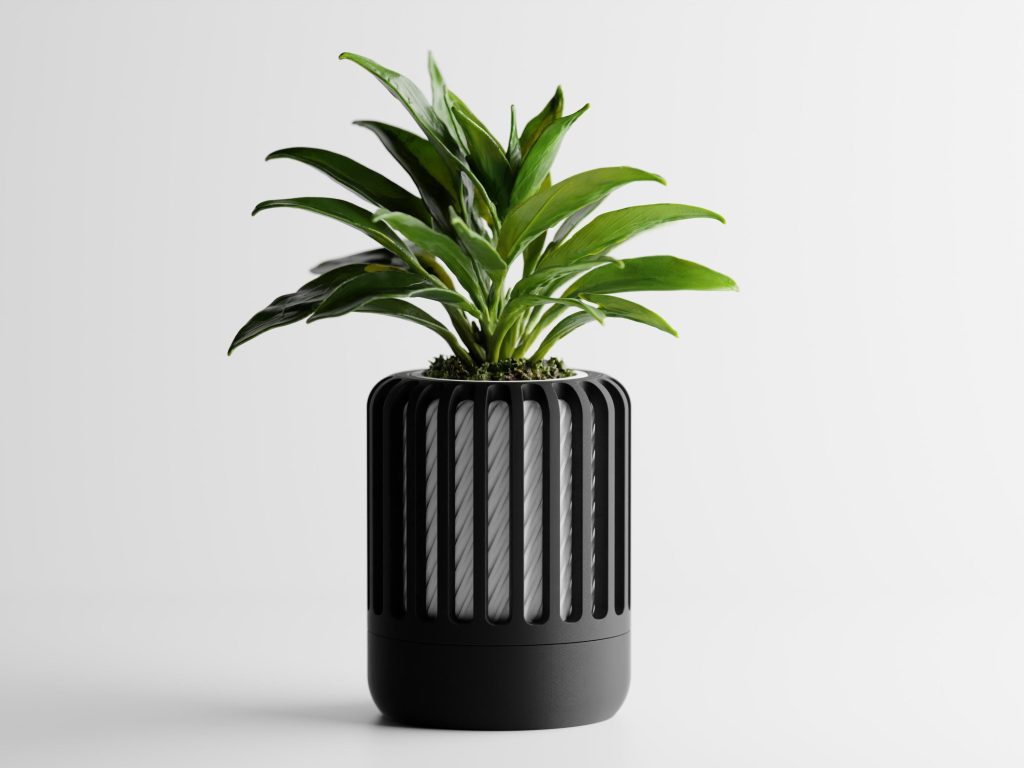 Veyra Kinetic Cage Planter – 4.1" – product image
