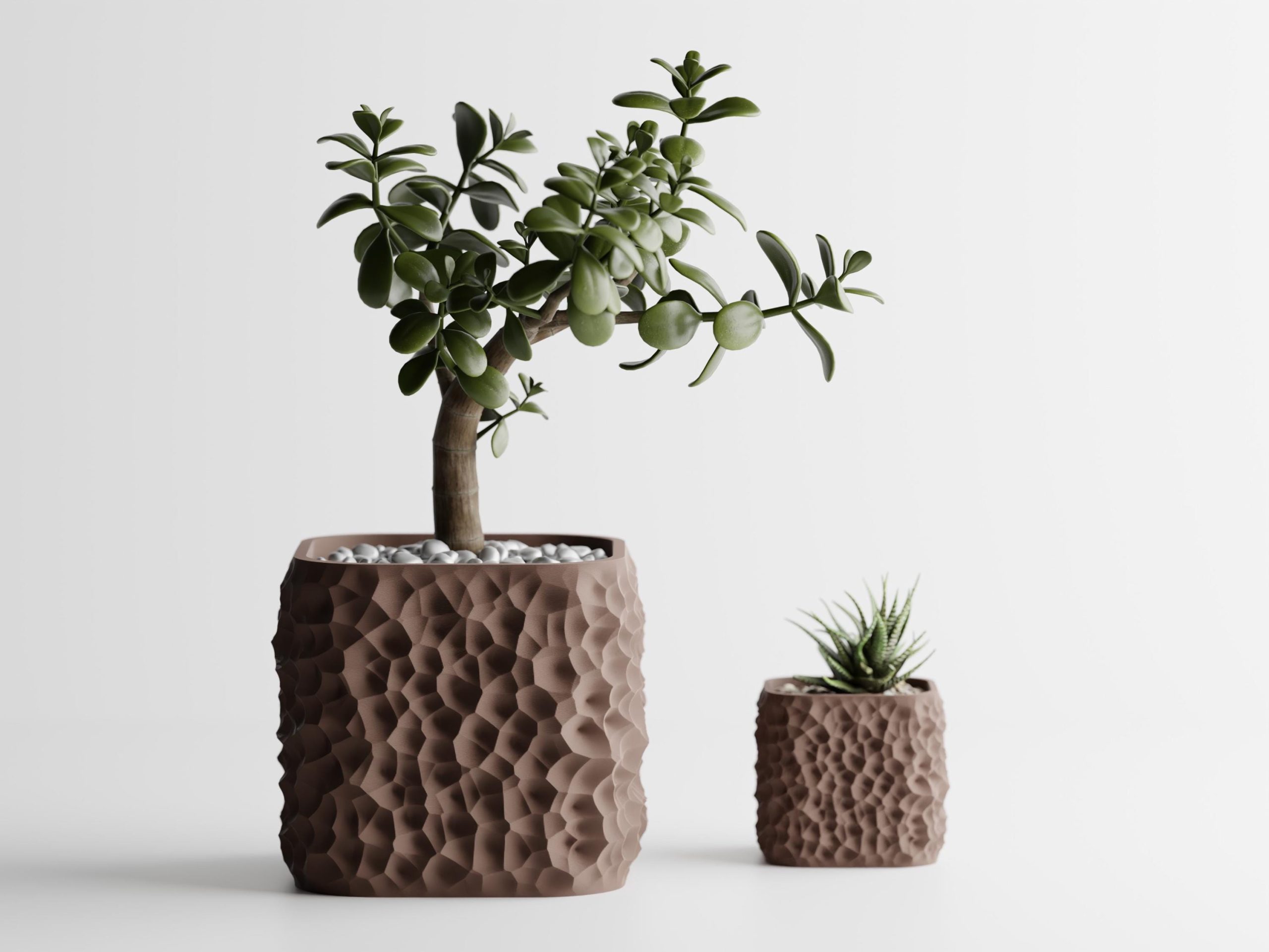 Sculptural TerraForma planter by EcoCraft
